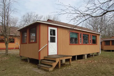Exterior photo of MacAlister Cottage